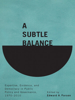 cover image of A Subtle Balance